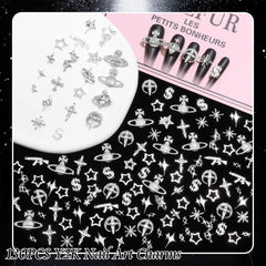 RODAKY saturn-planet charm sparks cosmic nail accents and crafts