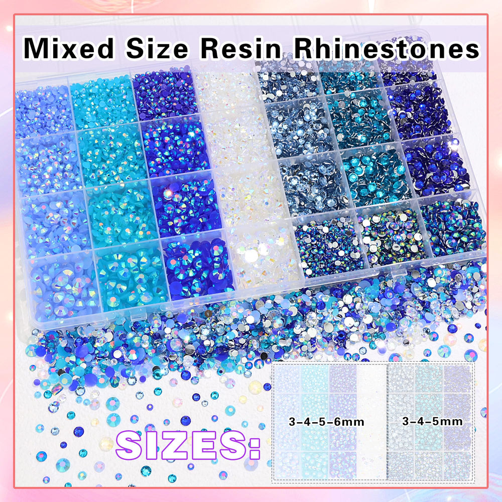 RODAKY flatback craft rhinestones for easy DIY nail and craft projects