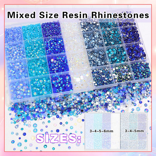 RODAKY flatback craft rhinestones for easy DIY nail and craft projects