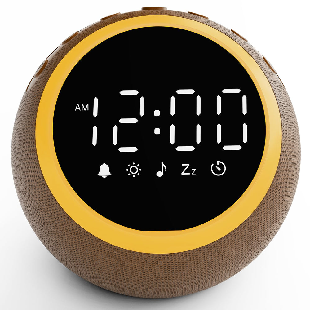 Rohent alarm clocks soft-sounds front view for a calmer bedtime routine