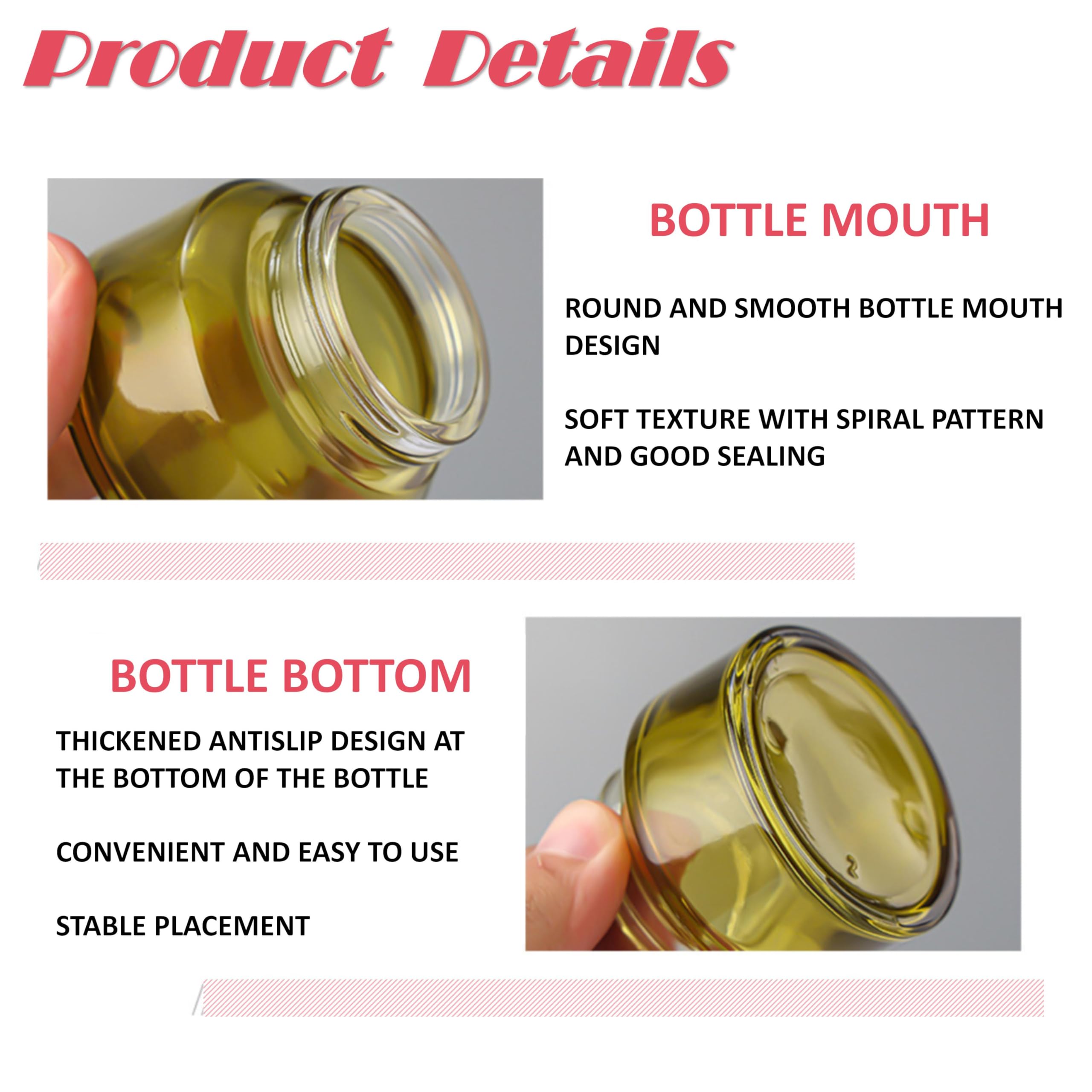 ROHIJALE jar with inner liner keeps contents secure and minimizes leaks