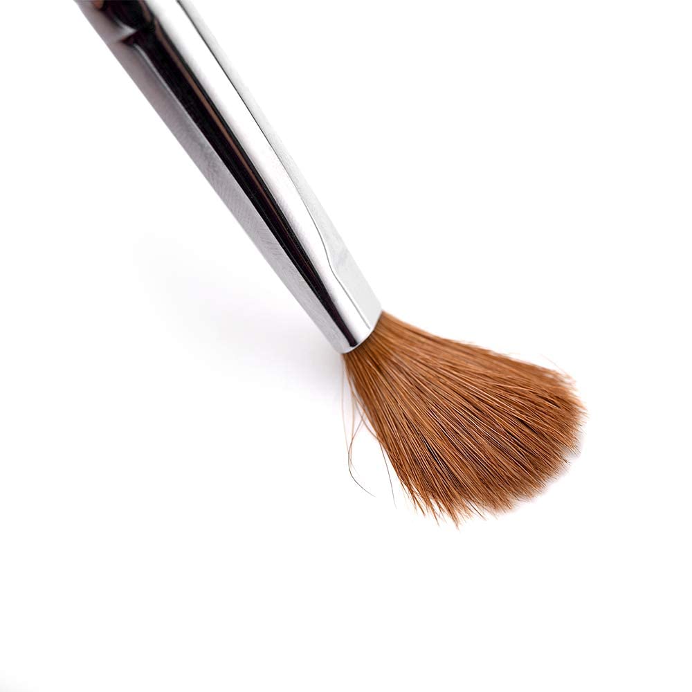 Rolabling nail art in progress demonstrating smooth color application.