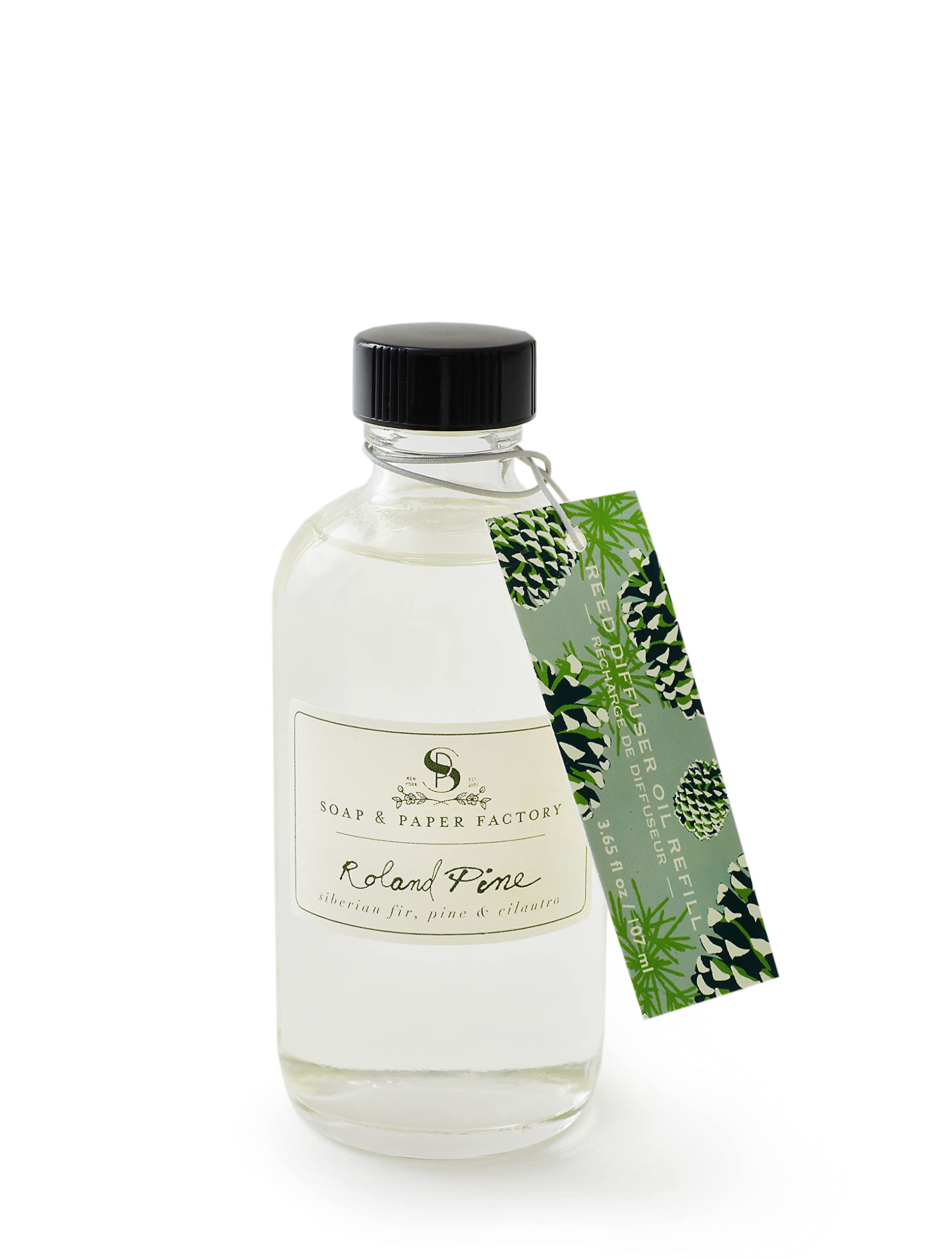 Soap & Paper Factory Roland Pine diffuser refill close-up