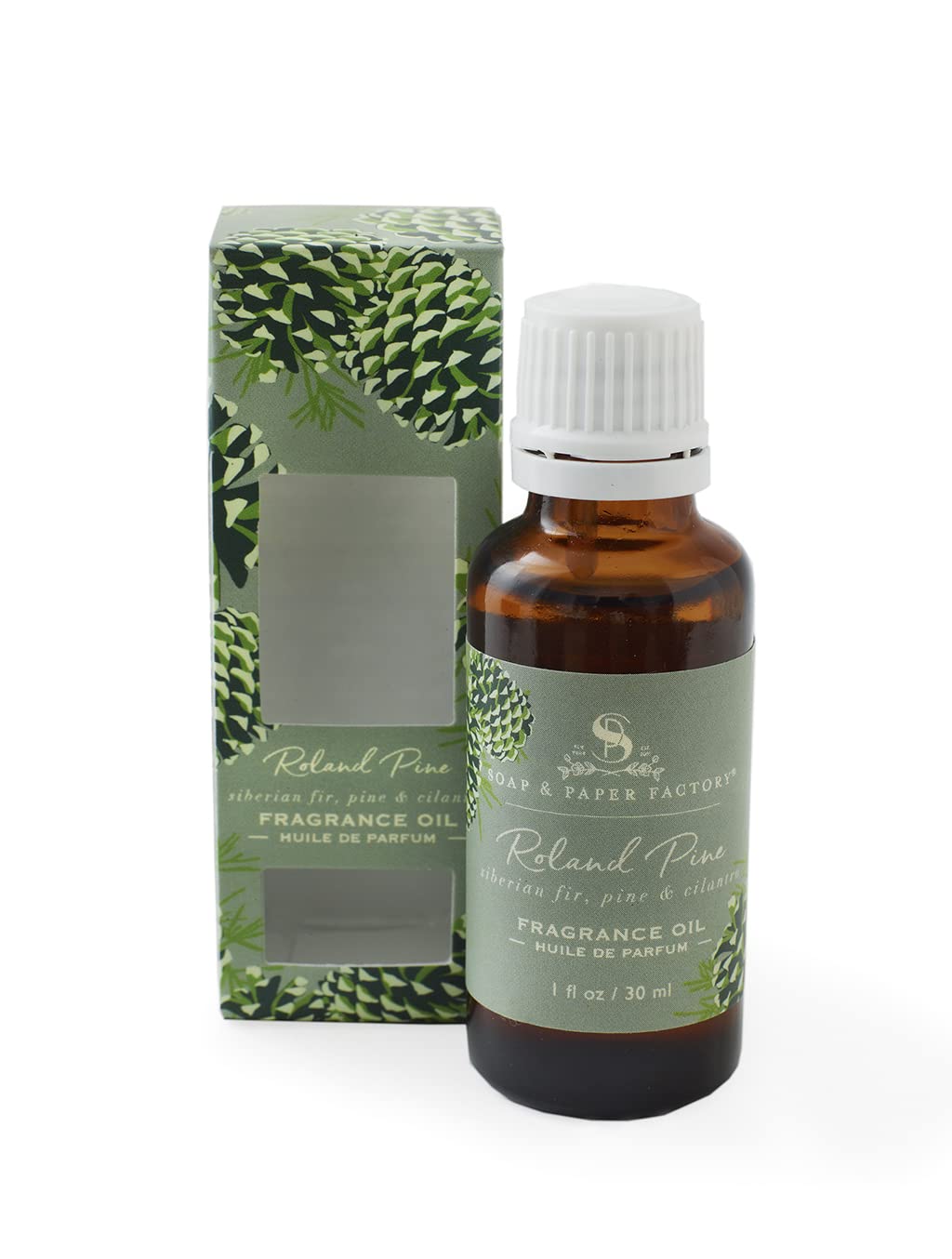 Roland Pine fragrance oil 1oz bottle