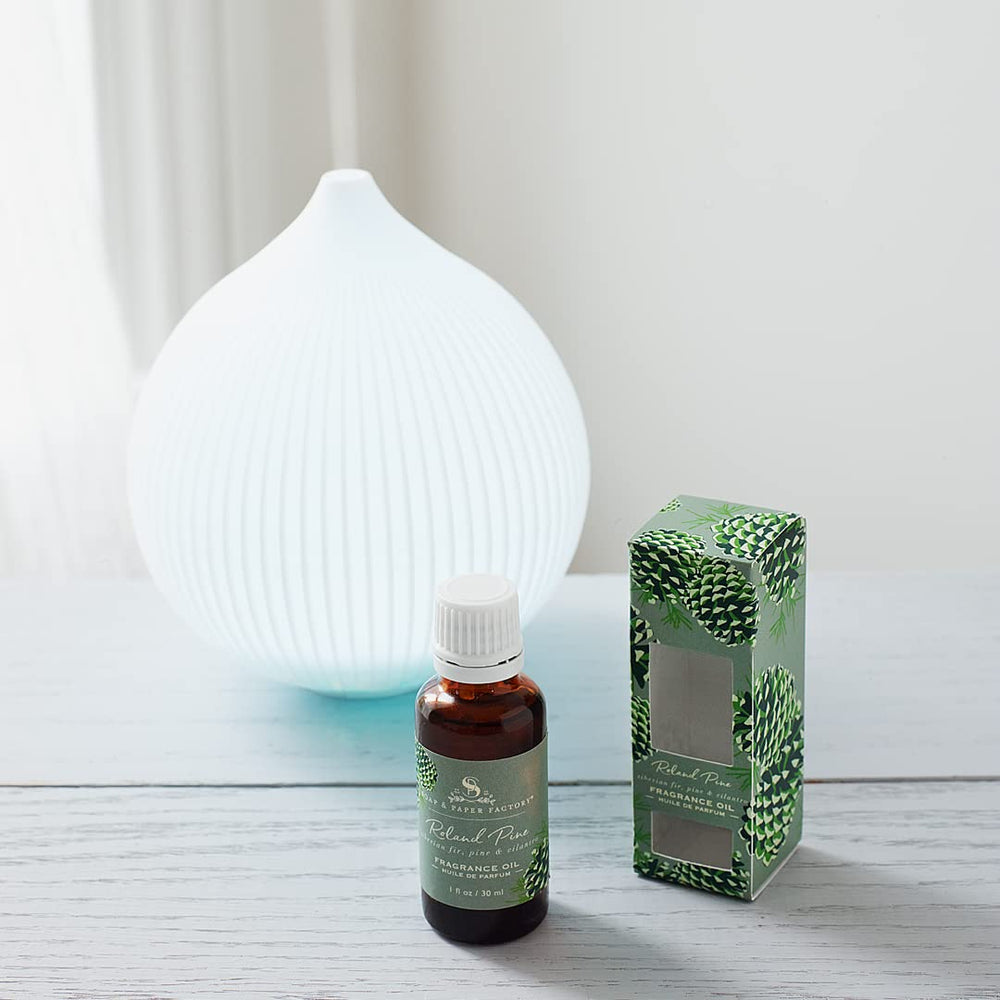 Roland Pine fragrance oil label detail