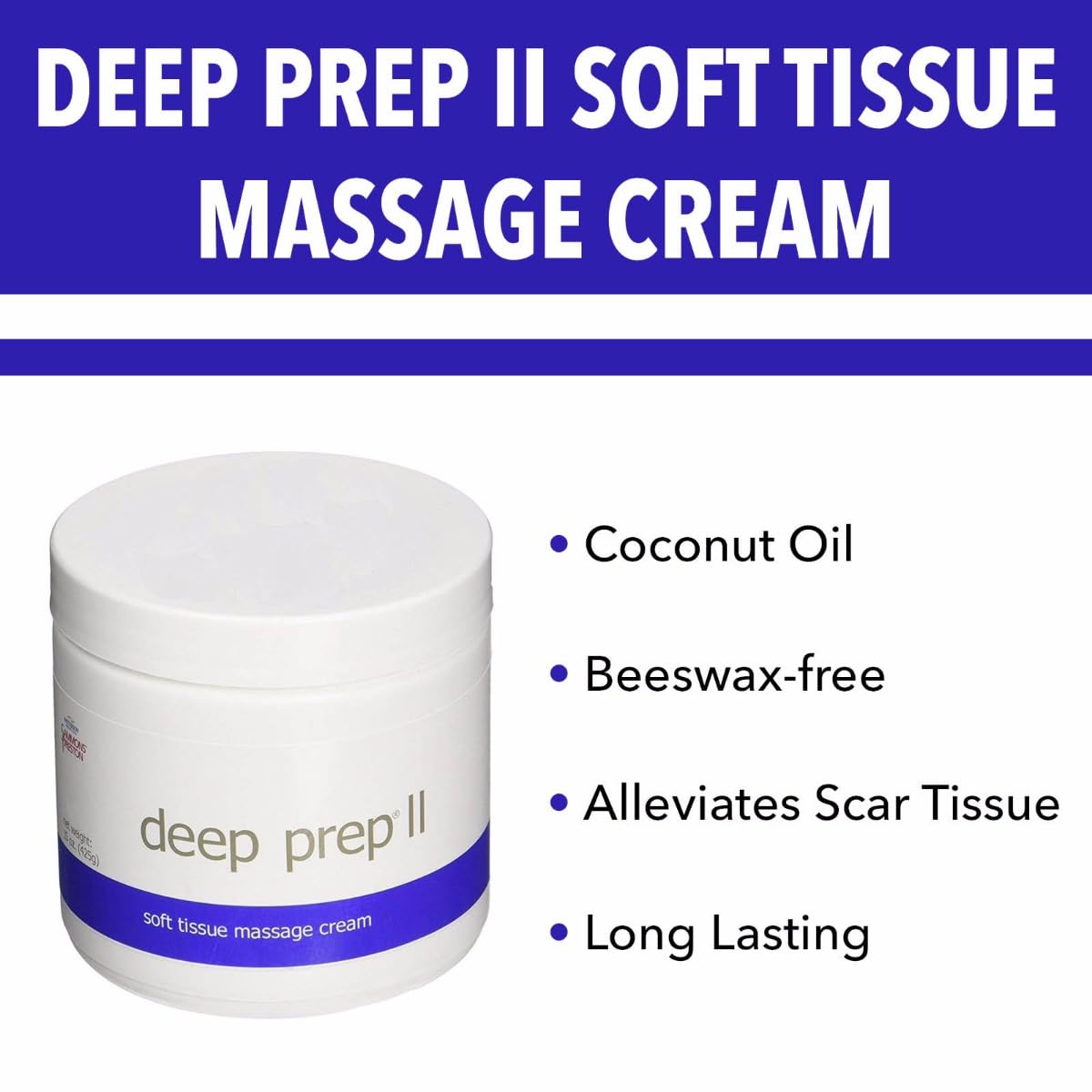 Rolyan Deep Prep II Cream packaging and jar