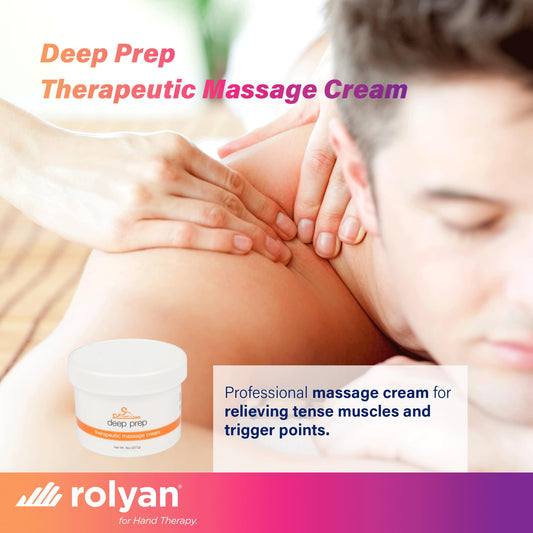Close-up of Deep Prep massage cream texture