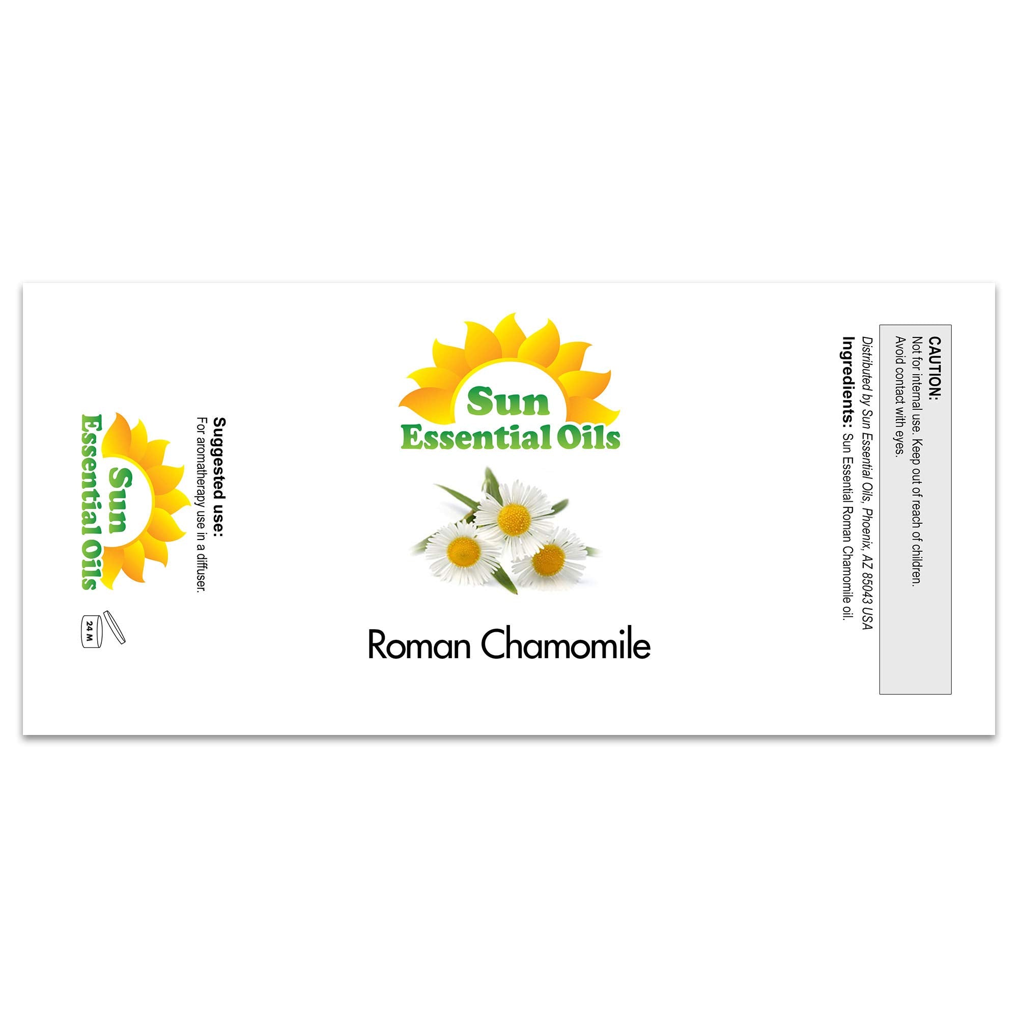 Diffuser releasing Roman Chamomile essential oil aroma