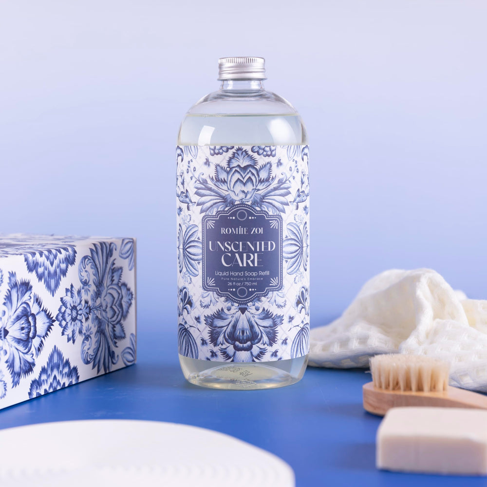 ROMIIE ZOI bottle in a sink setup highlights versatile daily use