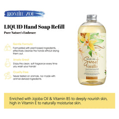 ROMIIE ZOI refill pour showing easy filling and value
