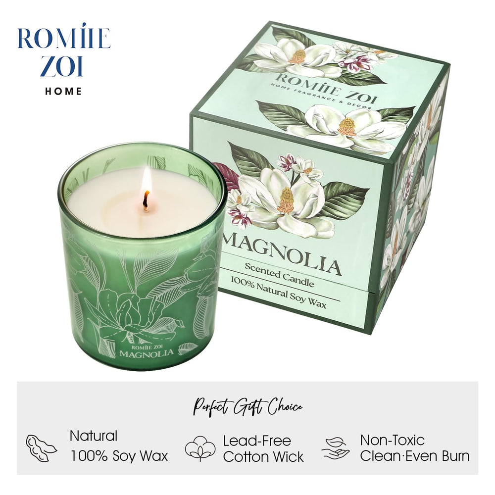 ROMIIE ZOI Magnolia candle packaging box