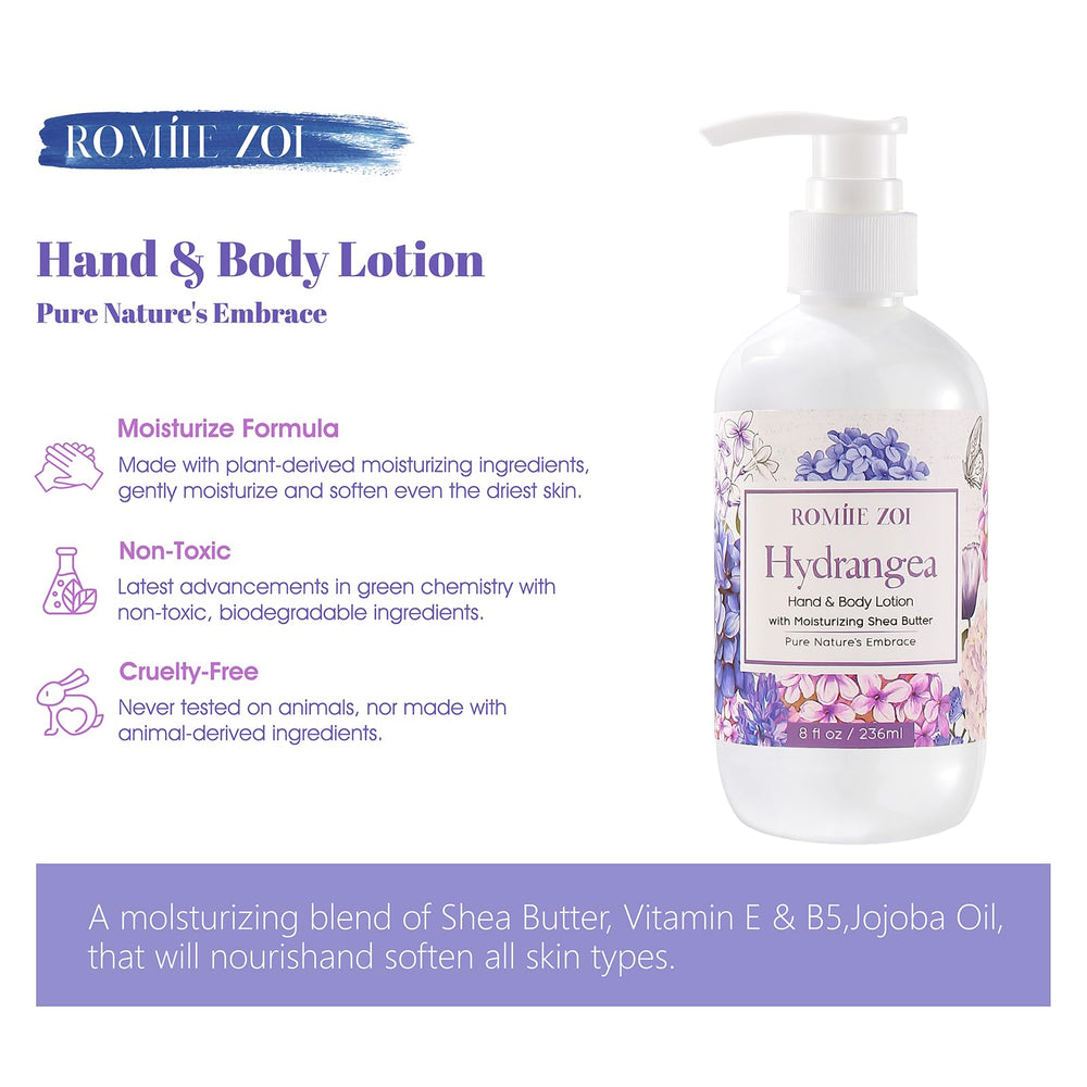 ROMIIE ZOI moisturizing shea butter ingredients nourish skin.