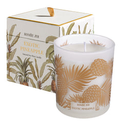 ROMIIE ZOI Pineapple Scented Candle 6oz – front view with label