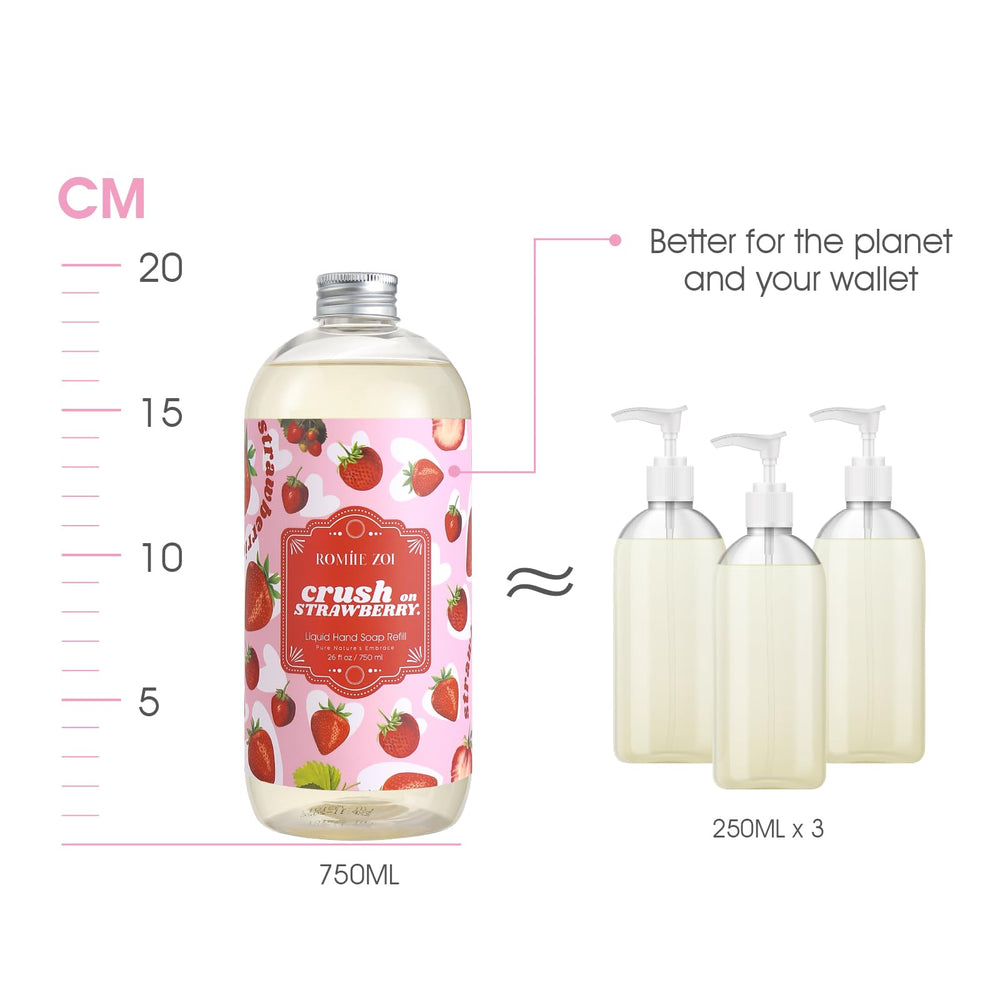 ROMIIE ZOI strawberry fragrance close-up emphasizes inviting scent