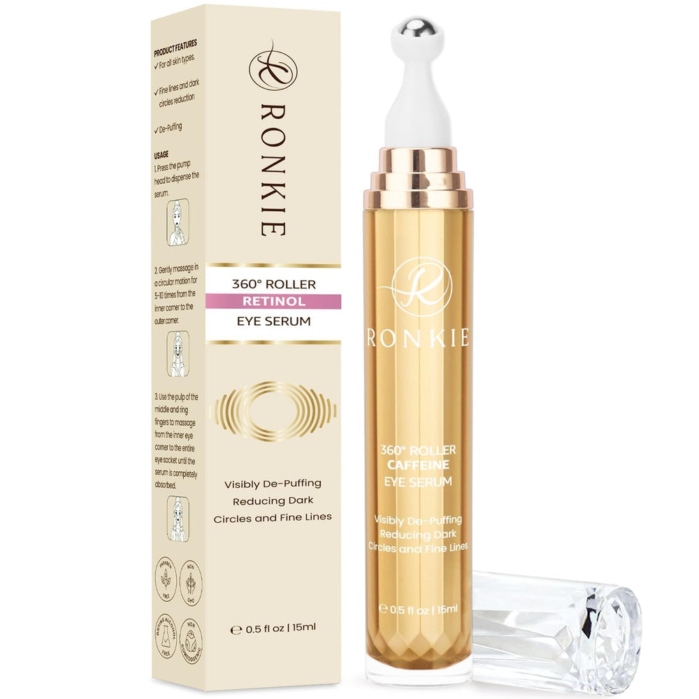 RONKIE Eye Cream caffeine stick outer pack for portable daily use
