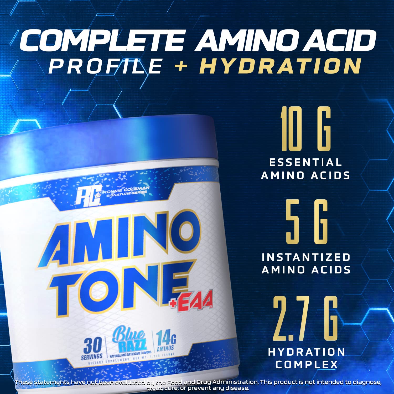 Hydration and electrolytes concept with EAAs