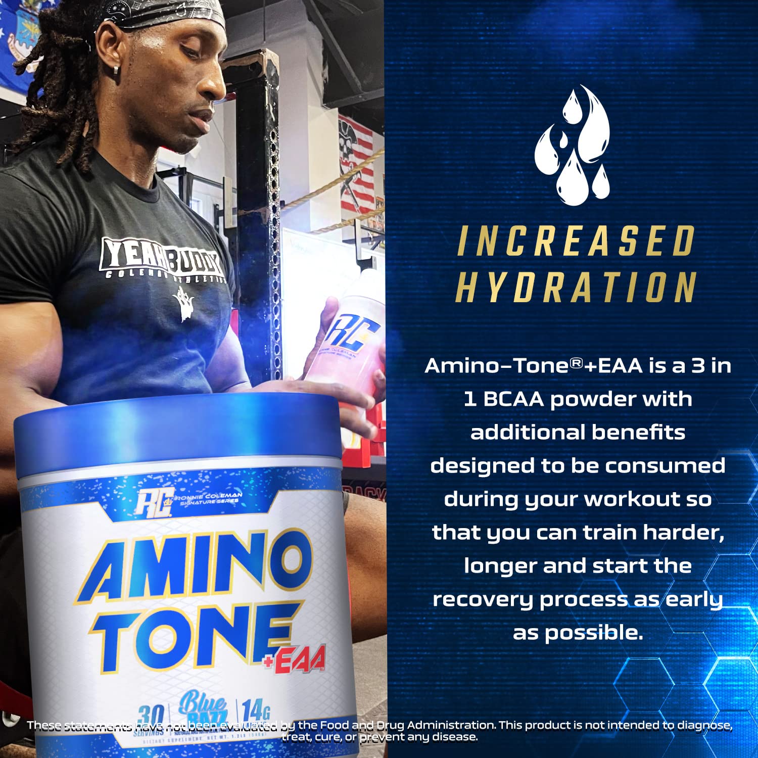 Ronnie Coleman Signature Series nutrition products lineup