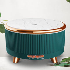 Roonbo 500ml essential oil diffuser green - front view