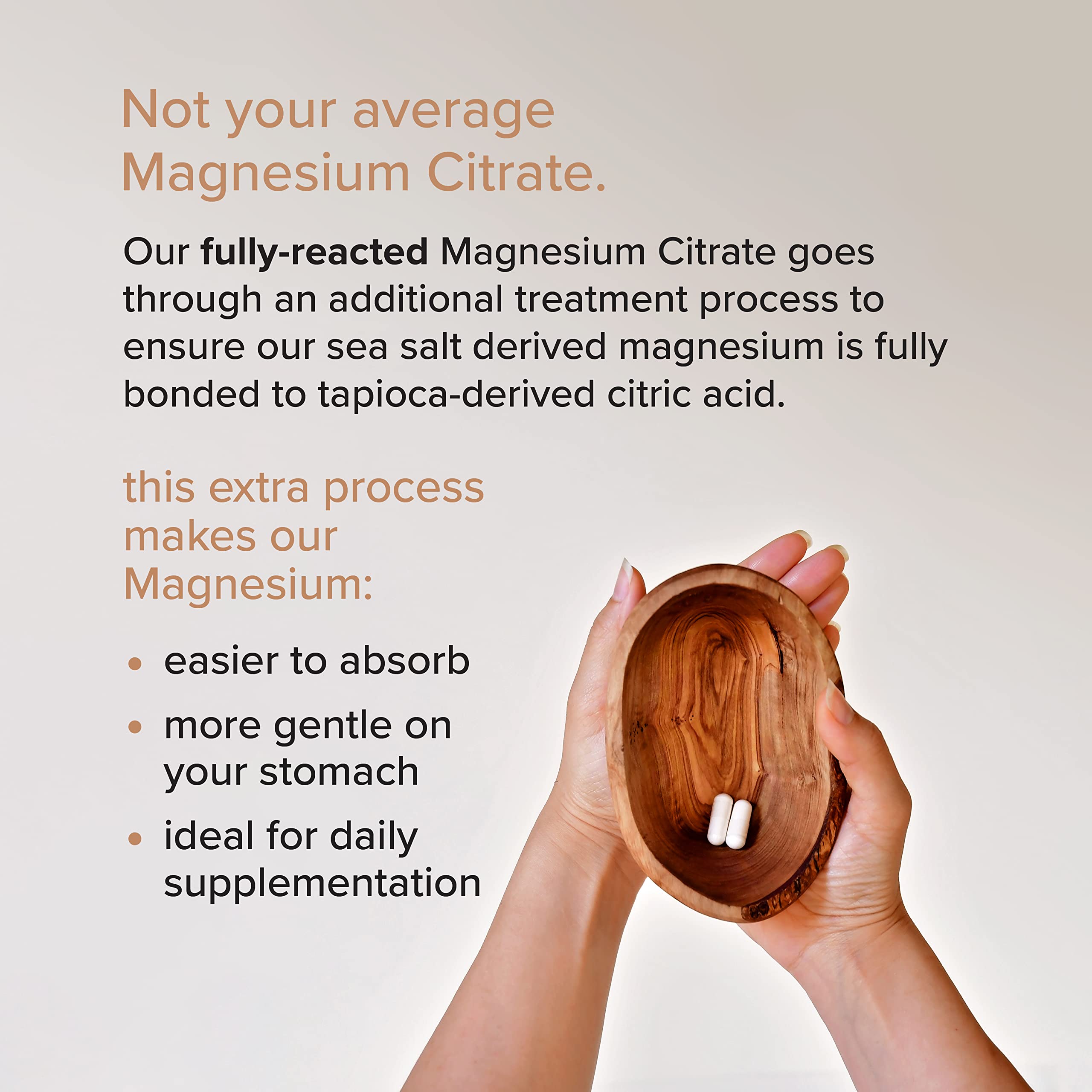 Serving suggestions with capsules displayed for dosage