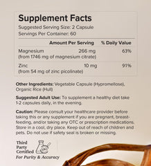 Infographic showing mineral absorption and synergy