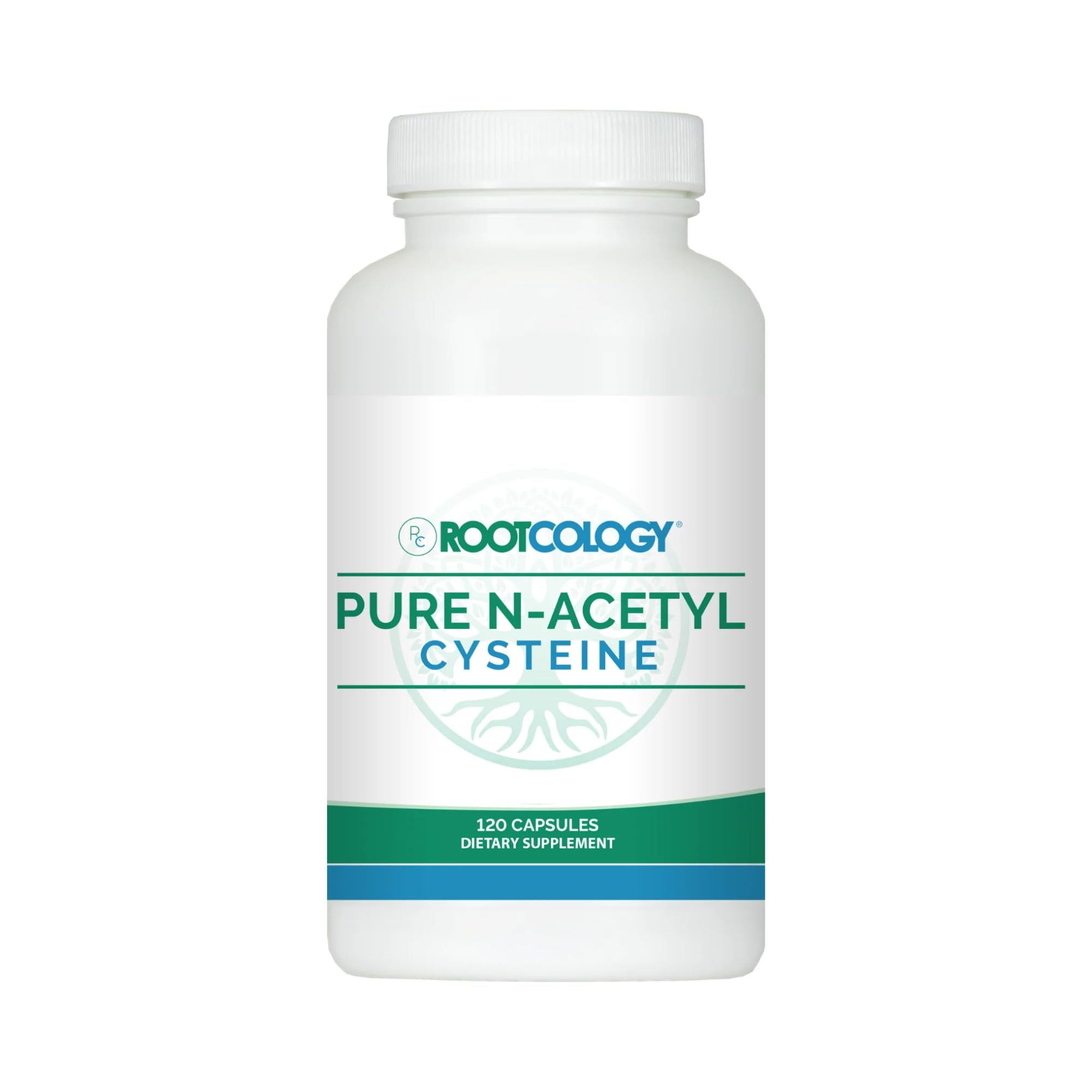 Rootcology NAC 900mg bottle - front label