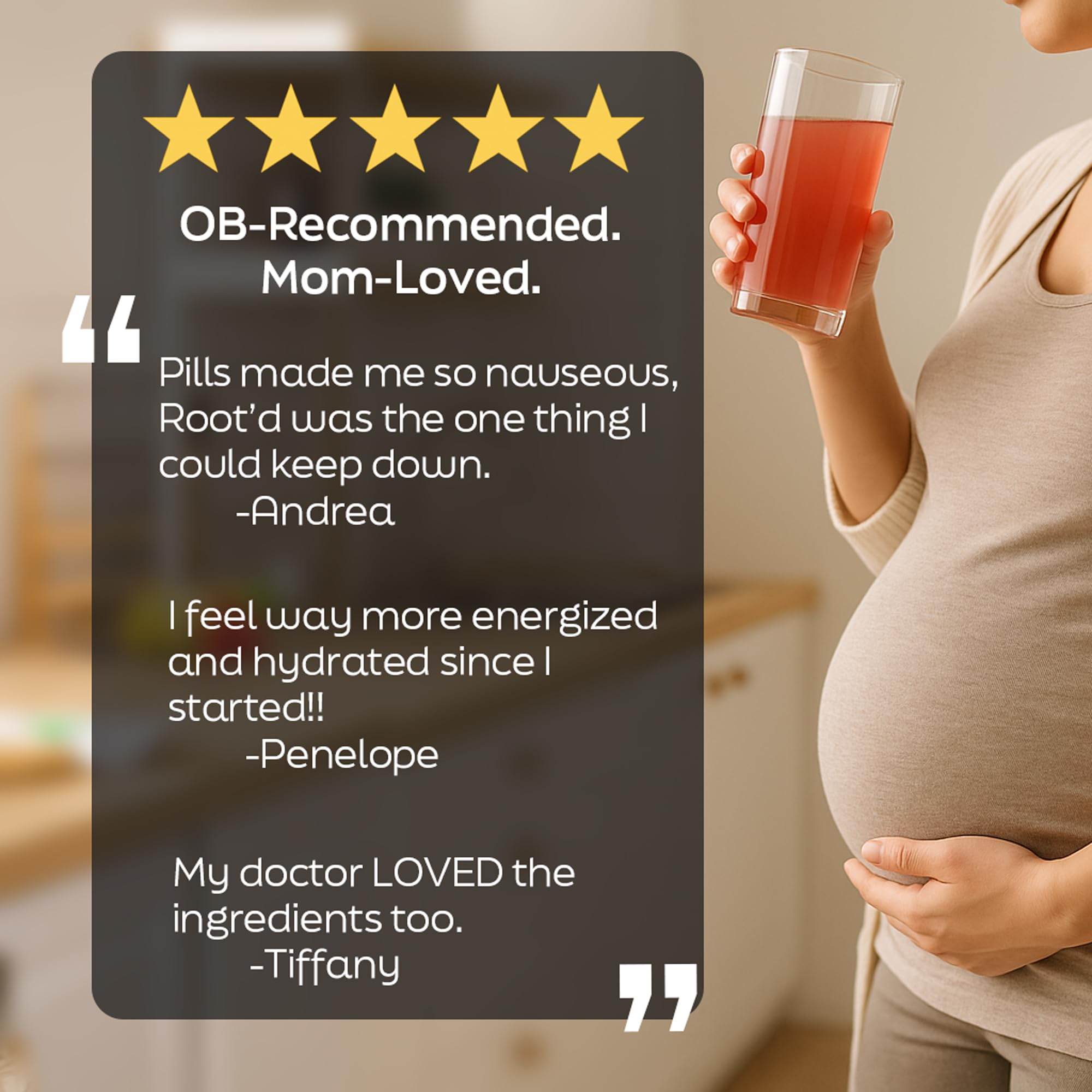 Root'd Prenatal Multivitamin Powder sugar-free formula for clean daily intake