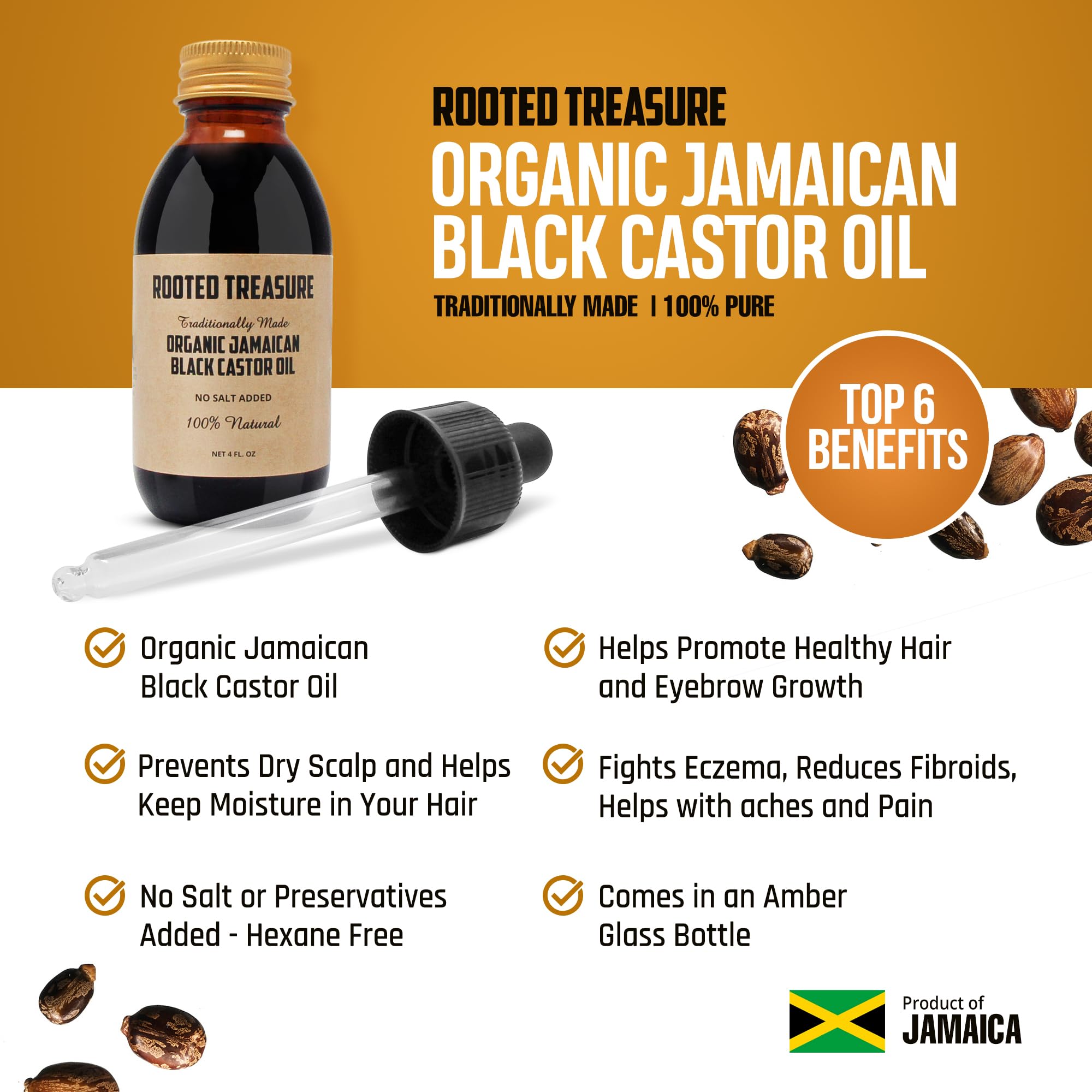 Eco-friendly PET bottle packaging for Rooted Treasure JBCO