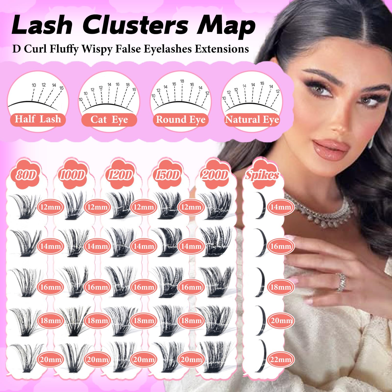 Rootoo lash clusters suitable for dating, parties, and festivals with flexible looks.
