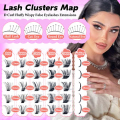 Rootoo lash clusters suitable for dating, parties, and festivals with flexible looks.