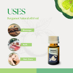 DIY candle-making setup featuring Roots & Above bergamot oil