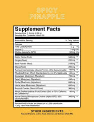 Packaging and label close-up of Roots Focus Nootropic Brain Supplement