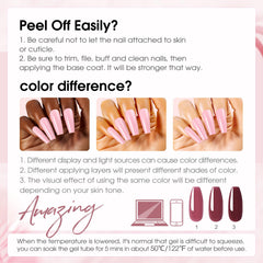 ROSALIND DIY manicure ideas with eight color set for varied looks