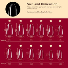 ROSALIND compatible with gel, crystal powder, and dip powders.