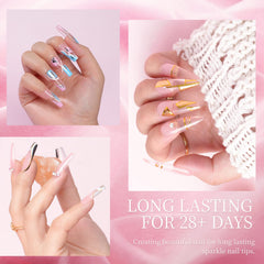 ROSALIND dip powder application demonstrates a simple three-step process