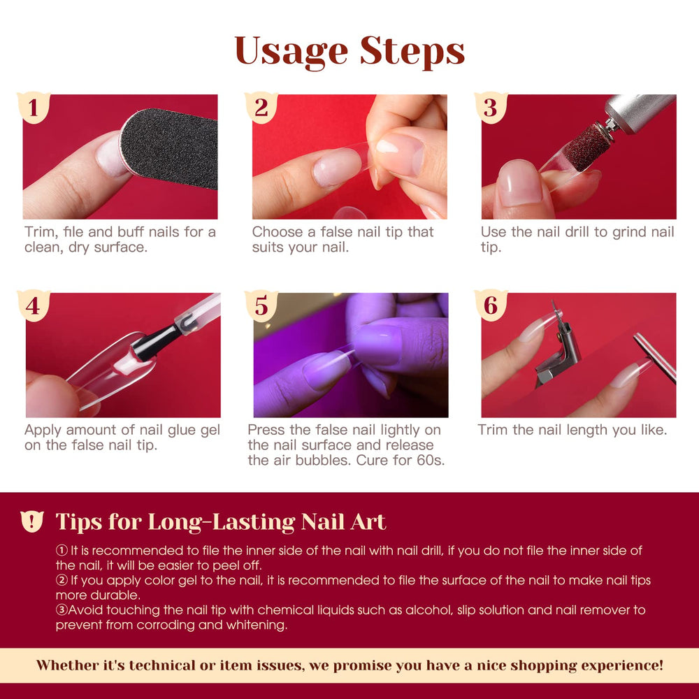 ROSALIND diy-nail-extension-kit supports home spa-style nail art sessions.