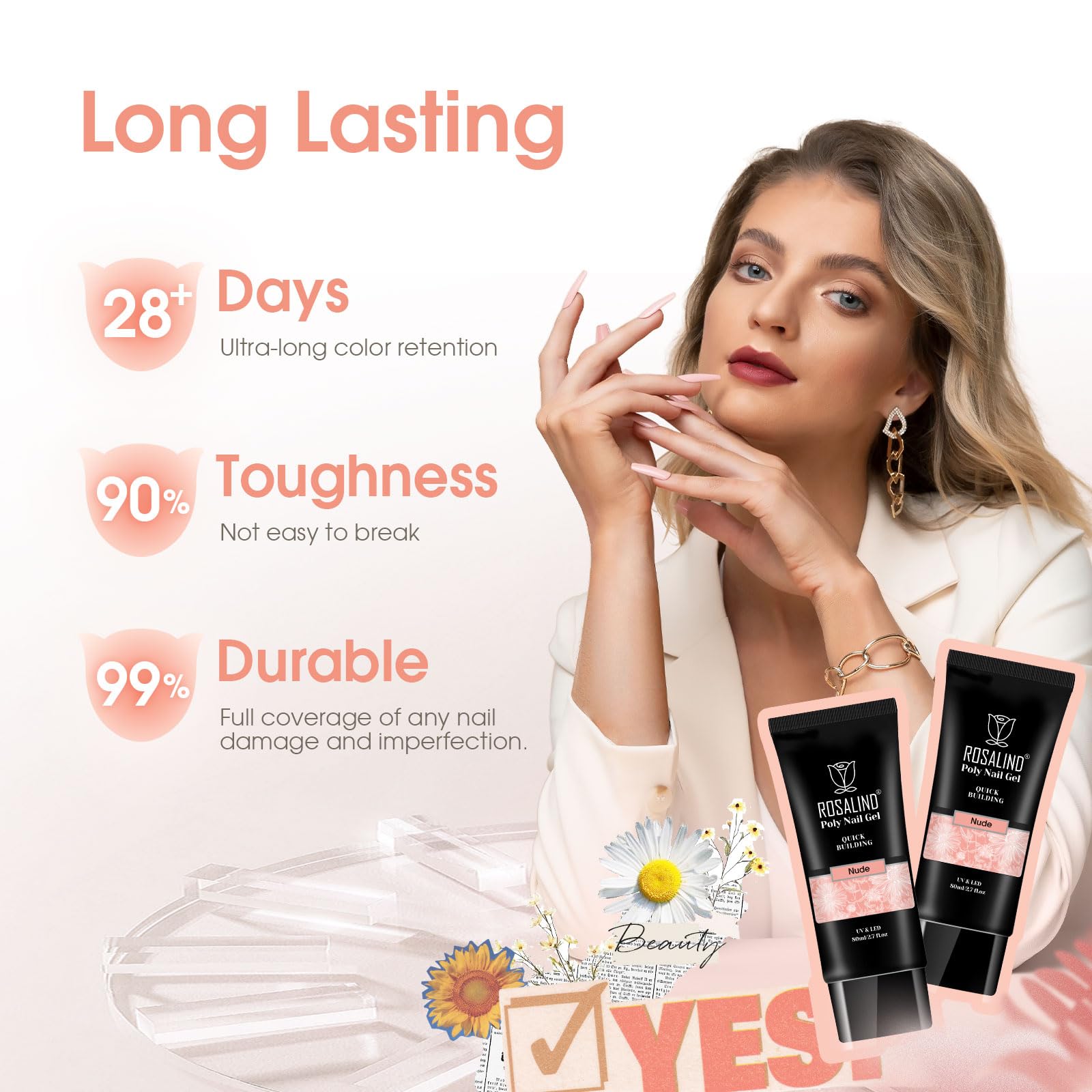 Home manicure setup showing easy shaping and clean lines.