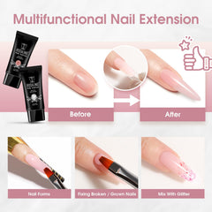 ROSALIND application tools like brush and cap shown for easy handling