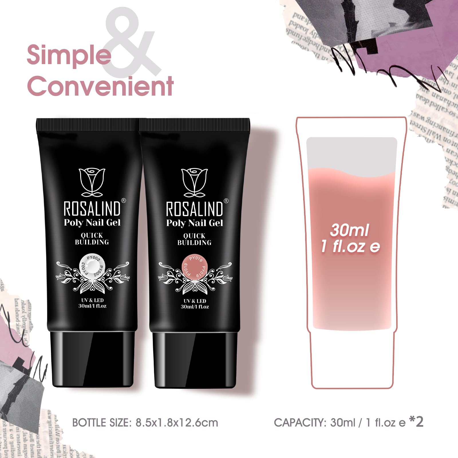 ROSALIND long-wear finish shows lasting results with proper prep