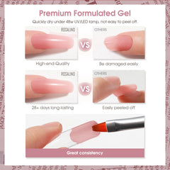 ROSALIND Nude&Clear pink-nude shade for soft, versatile looks