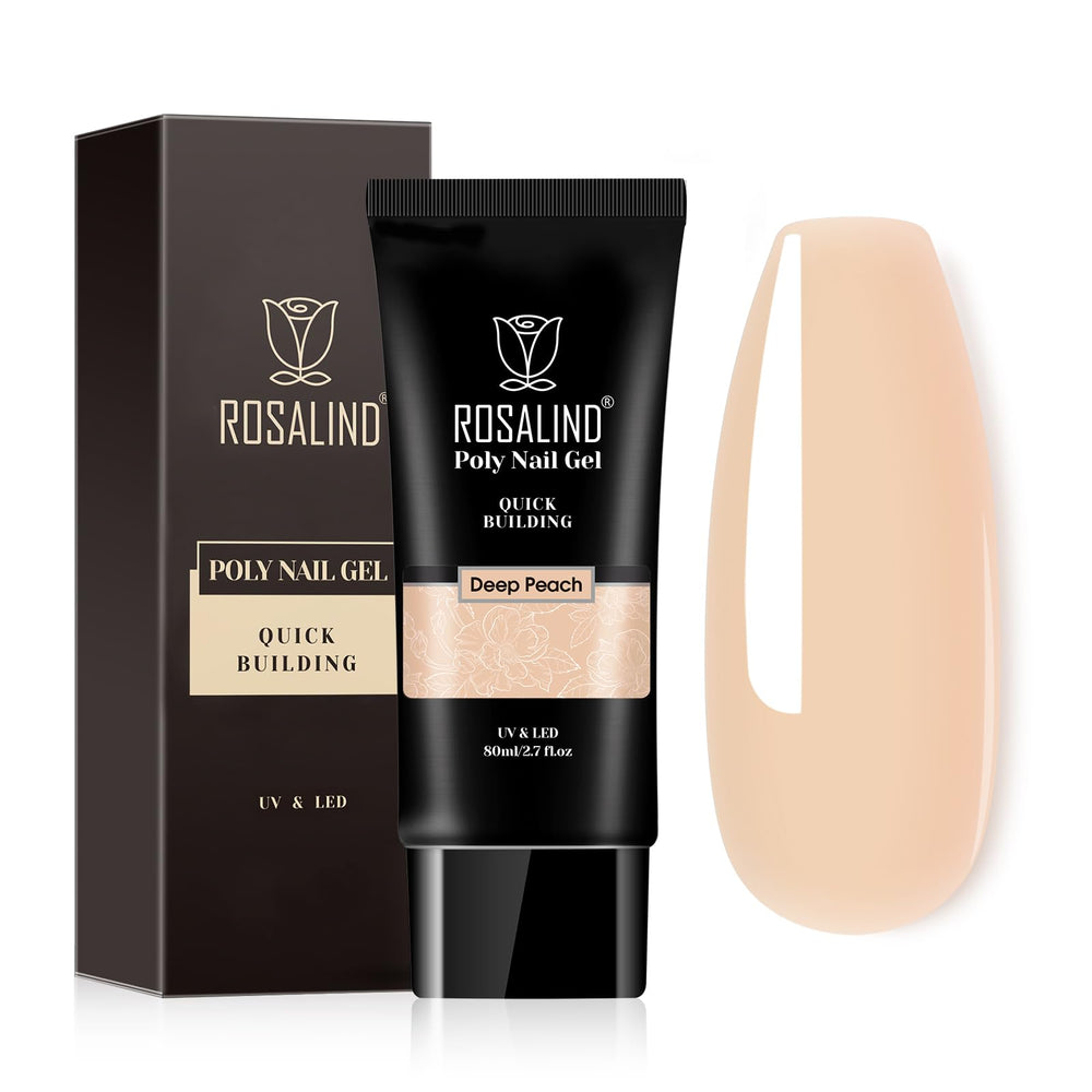 ROSALIND Nude Poly Nail Gel tube for nude builder nails, easy to apply.