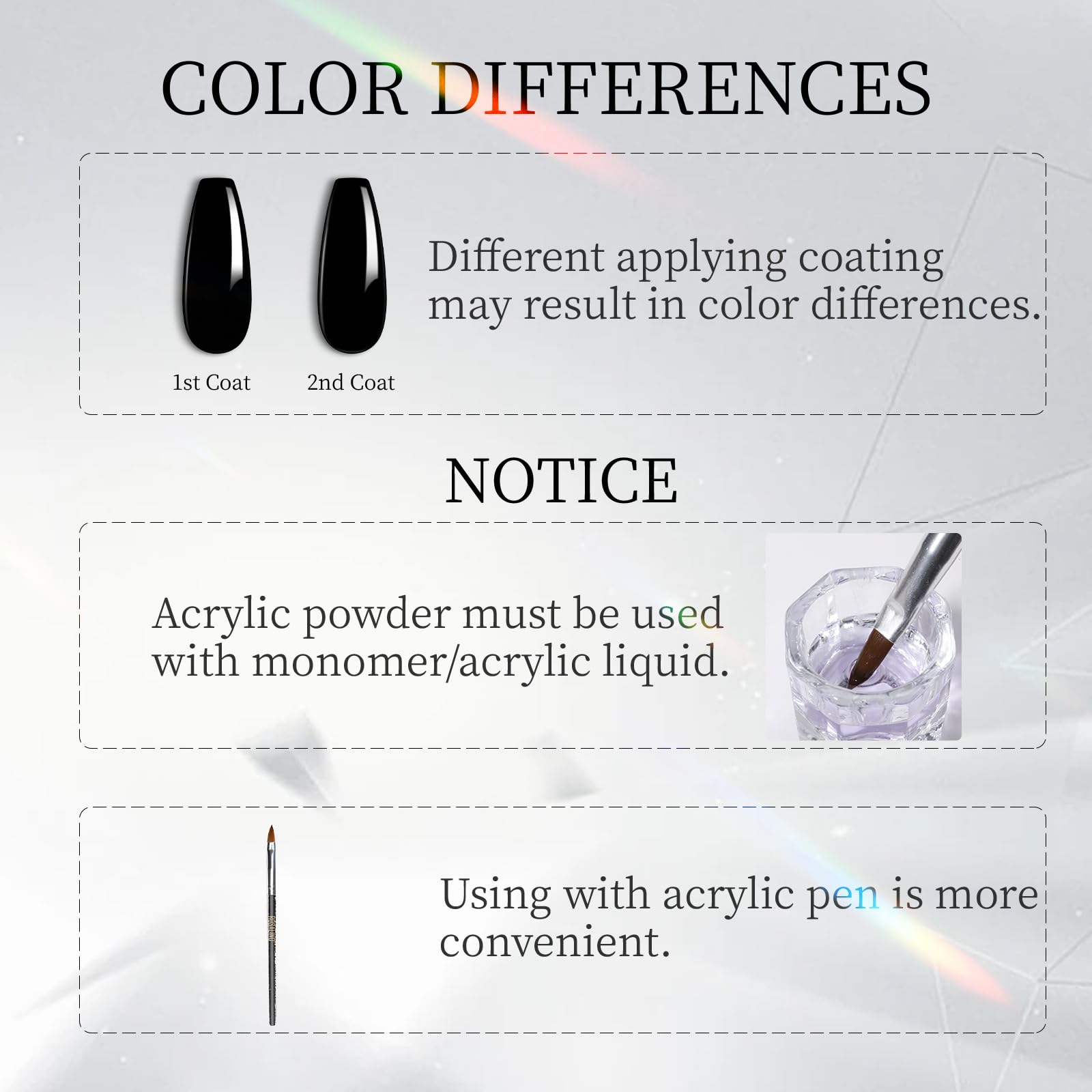 ROSALIND protective layer forms after curing for durable nail protection