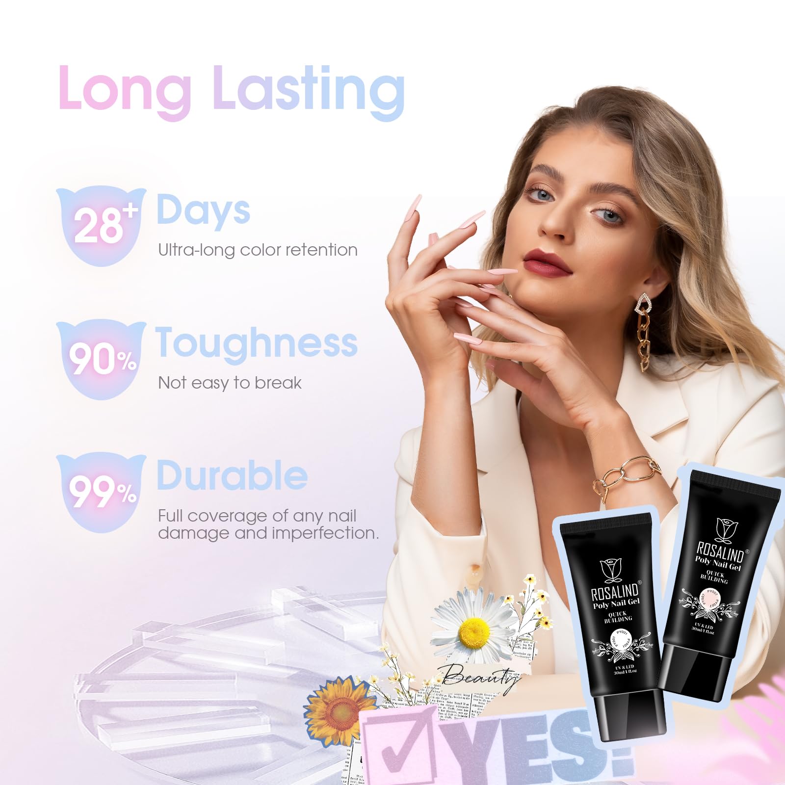 ROSALIND slip solution aids smooth brush application