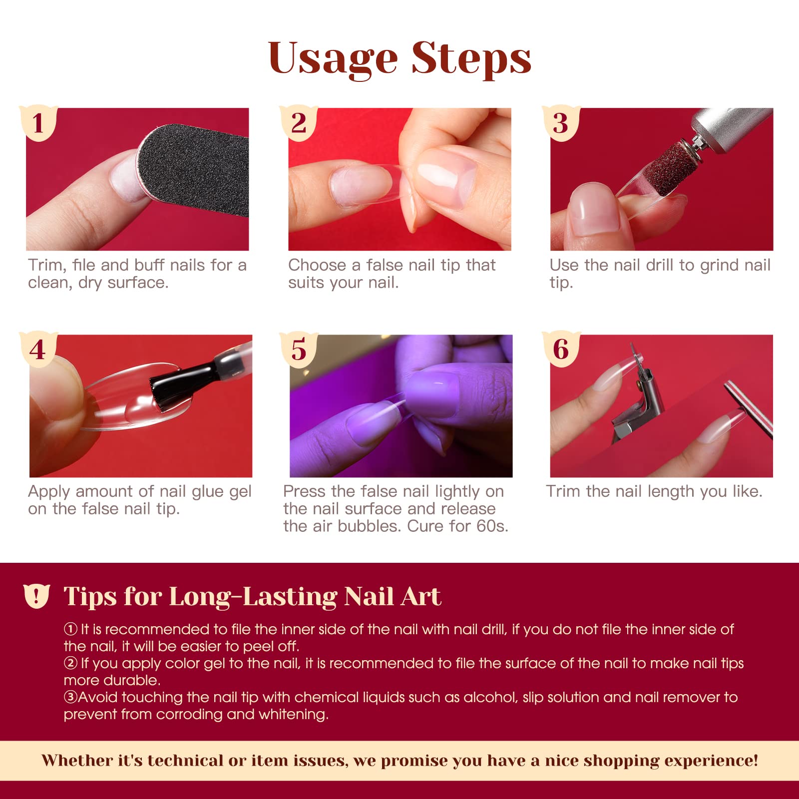 ROSALIND professional-looking nails at home with minimal effort.