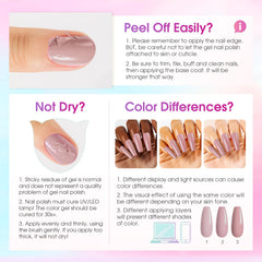 ROSALIND Top coat shown for glossy or matte finish (not included).