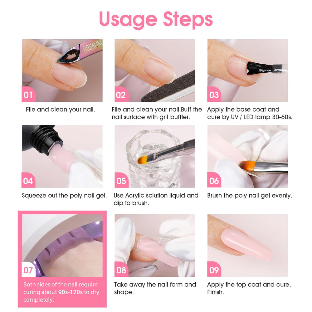 Rosalind two-pack packaging emphasizes convenience and value for home nail art