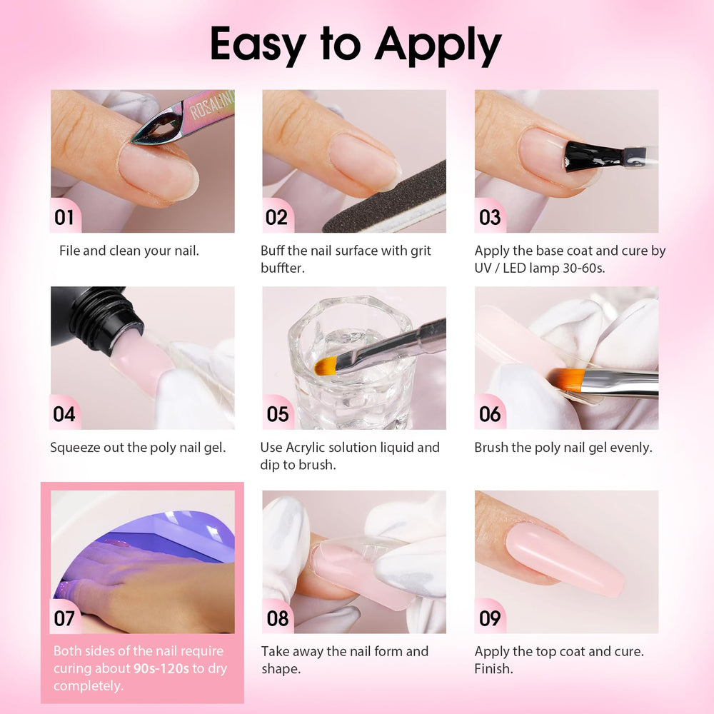 ROSALIND warm-water sealing tip improves gel flow.