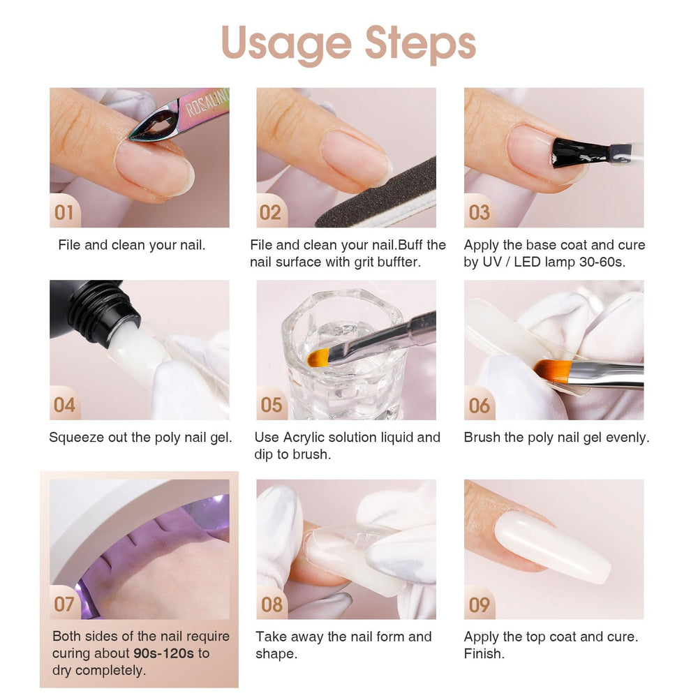 ROSALIND gel removal using a drill yields faster cleanup.