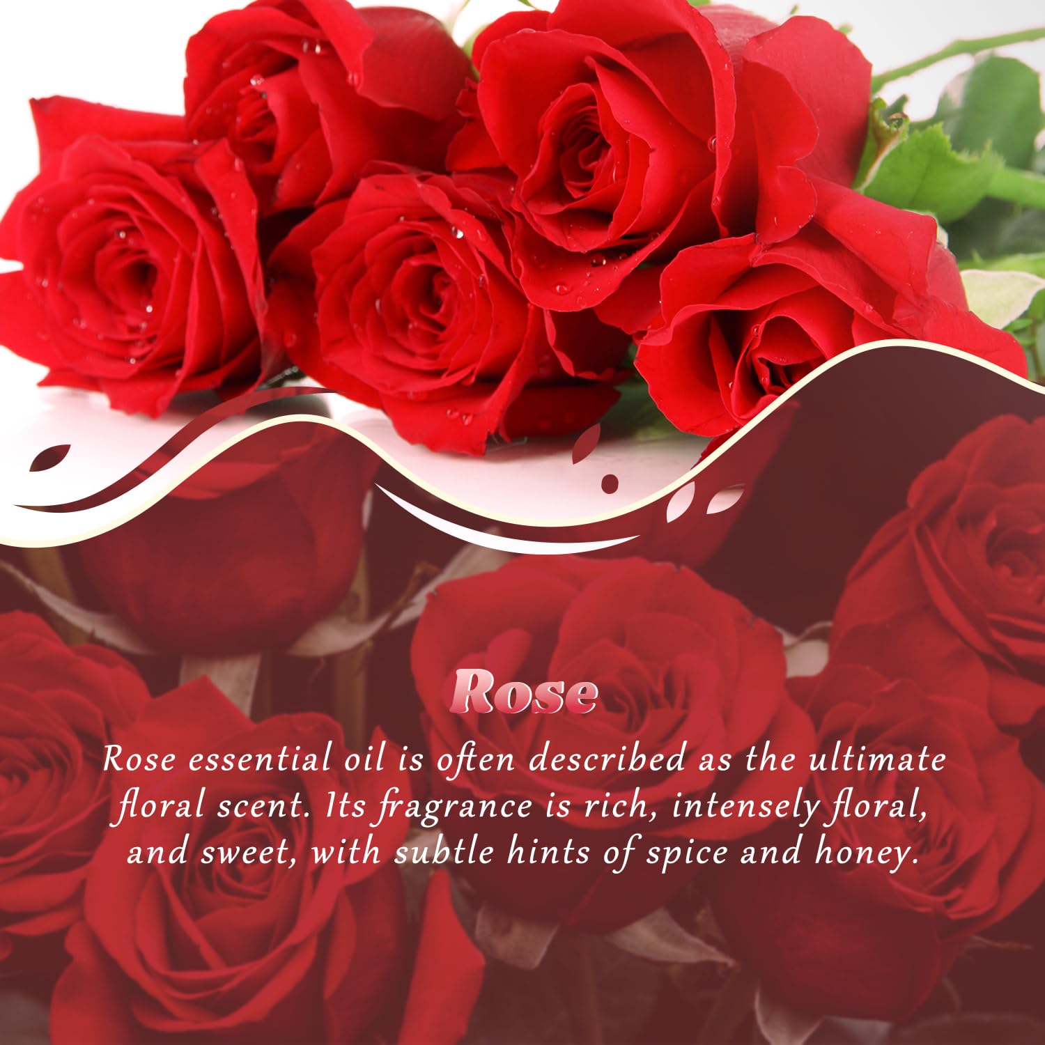 Diffuse diffuser emitting rose fragrance in a living room