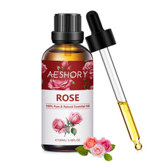 DIY aromatherapy blends using rose essential oil