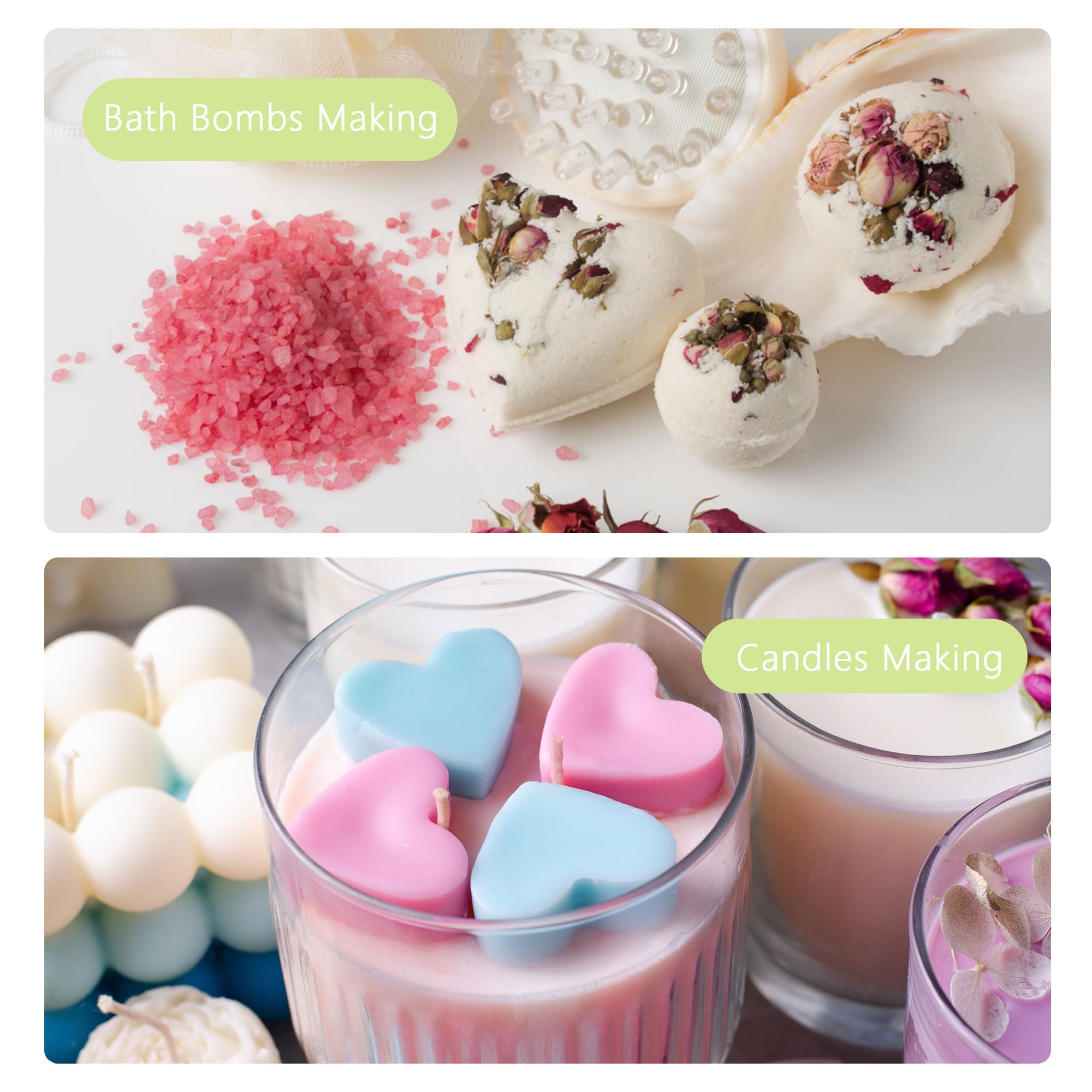 Soap making with Rose & Lily Fragrance Oil fragrance